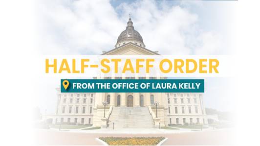 Governor Laura Kelly Directs Flags be Flown at Half-Staff in Honor of Kansas Representative Russ Jennings
